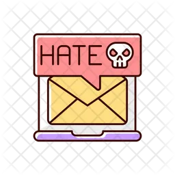 E-mail cyberbullying  Icon