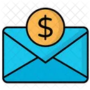 E Mail De Dinheiro Ícone