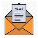 E-mail de notícias  Ícone