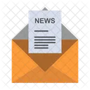 E-mail de notícias  Ícone