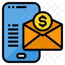 E Mail Marketing Smartphone 아이콘