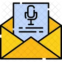 E Mail De Voz Audio E Mail Ícone