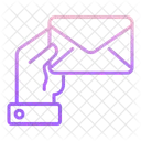 Ich Empfange Mail Empfange E Mail Empfange Nachricht Icon
