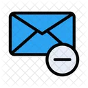 Entfernen E Mail Nachricht Symbol