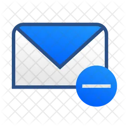 E-Mail entfernen  Symbol