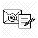 E-Mail-Entwurf  Symbol