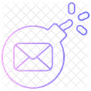 E-Mail-Explosion  Symbol