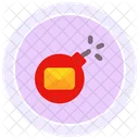 E-Mail-Explosion  Symbol