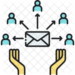 E-Mail-Explosionen  Symbol