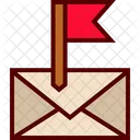 E-Mail-Flagge  Symbol