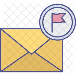 E-Mail-Flagge  Symbol