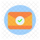 E-Mail genehmigt  Symbol