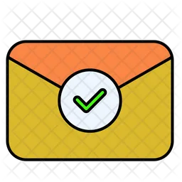 E-Mail genehmigt  Symbol