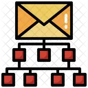 E-Mail-Hierarchie  Symbol