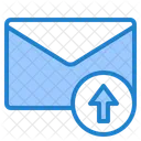 E-Mail hochladen  Symbol