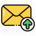 E-Mail hochladen  Symbol