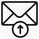 E-Mail hochladen  Symbol