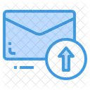 E-Mail hochladen  Symbol