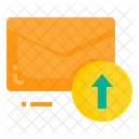 E-Mail hochladen  Symbol