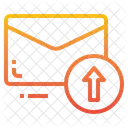 E-Mail hochladen  Symbol