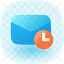 Hora Do E Mail Ícone