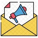 E Mail Kampagne E Mail Werbung Mail Werbung Symbol