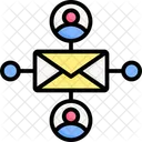 E-Mail-Kommunikation  Symbol