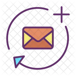 E-Mail-Kontakt hinzufügen  Symbol