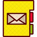 E-Mail-Kontaktliste  Symbol