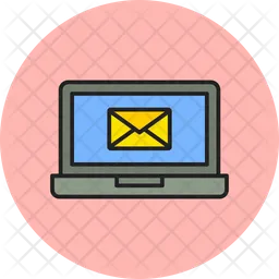 E-Mail Laptop  Symbol