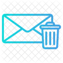 E-Mail löschen  Symbol