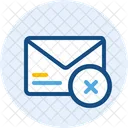 E-Mail löschen  Symbol