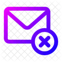 E-Mail löschen  Symbol