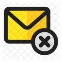 E-Mail löschen  Symbol