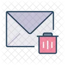 E-Mail löschen  Symbol