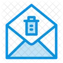 E-Mail löschen  Symbol