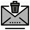 E-Mail löschen  Symbol