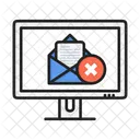 E-Mail löschen  Symbol