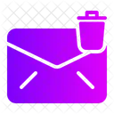 E-Mail löschen  Symbol