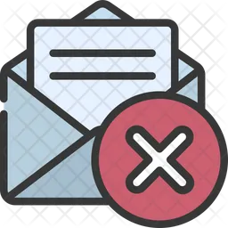 E-Mail löschen  Symbol