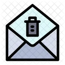 E-Mail löschen  Symbol