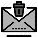 E-Mail löschen  Symbol