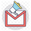 E Marketing E Mail Kampagne Symbol