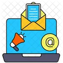 E-Mail Marketing  Symbol