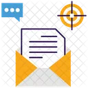 Email Marketing Content Marketing Invio Dati Icon