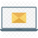 E Mail Laptop Marketing Symbol