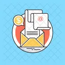 E Mail Marketing VPN Symbol