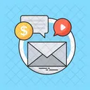 E Mail Marketing VPN Symbol