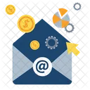 E Mail Marketing Website Werbung Symbol