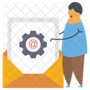 E-Mail-Optimierung  Symbol